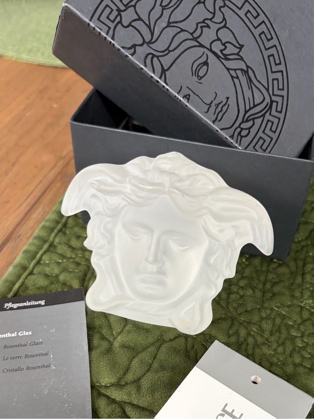 Versace Medusa Lumiere Paperweight